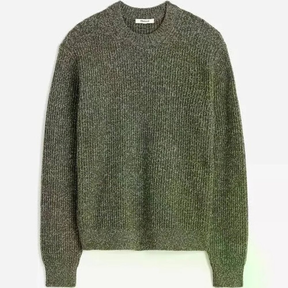 Madewell - The Wyckoff Men Sweater - Green Marl